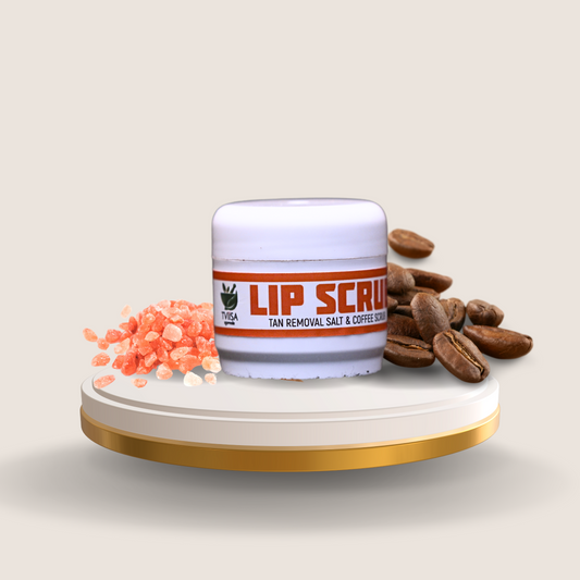 Coffee Lip Scrub – Energizing Exfoliation - 10gm - Tviisa Ayurveda